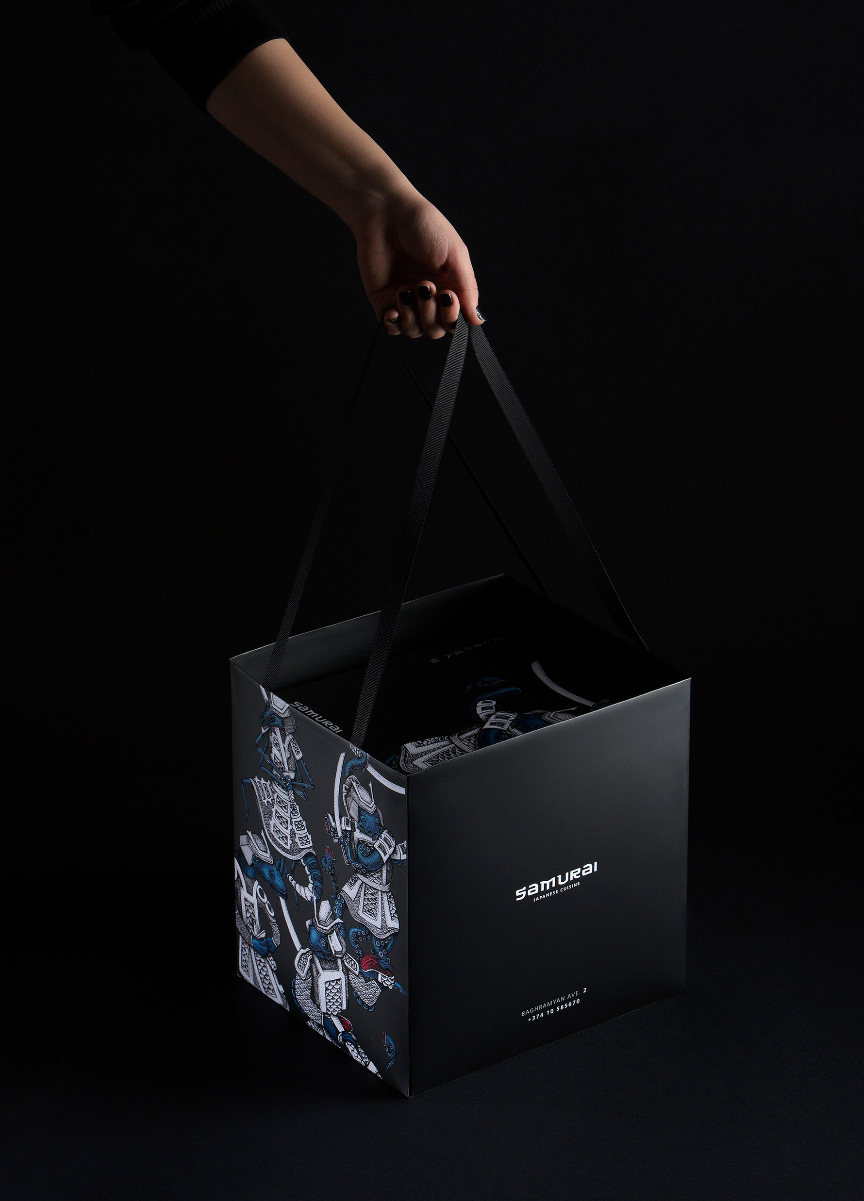 SAMURAI JAPANESE CUISINE BRANDING